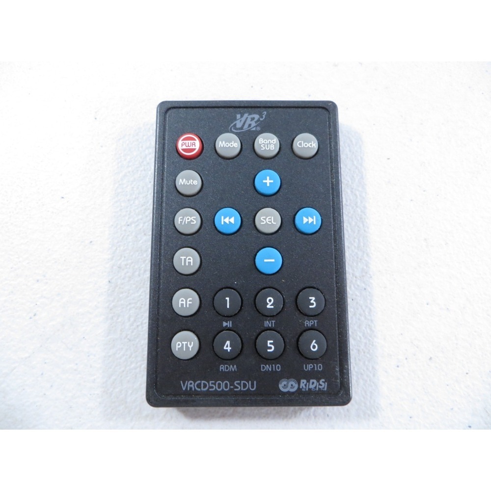 VR3 VRCD500-SDU Car Radio Stereo‎ Remote Control TESTED WORKING